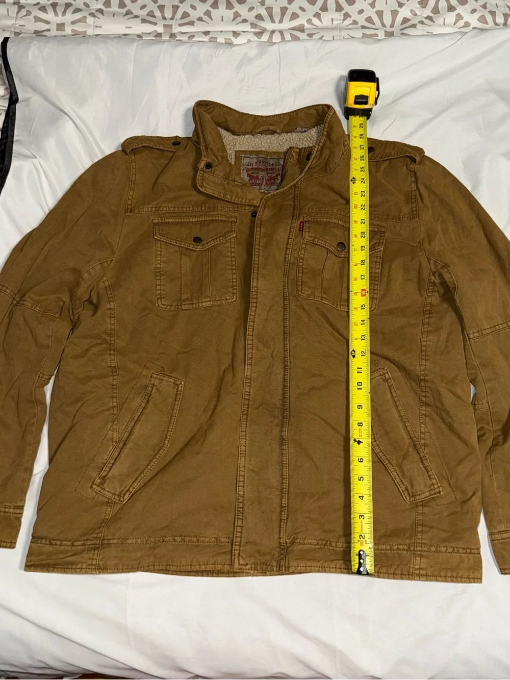 Levi’s Military Sherpa-Lined Field Jacket - Men Size XL