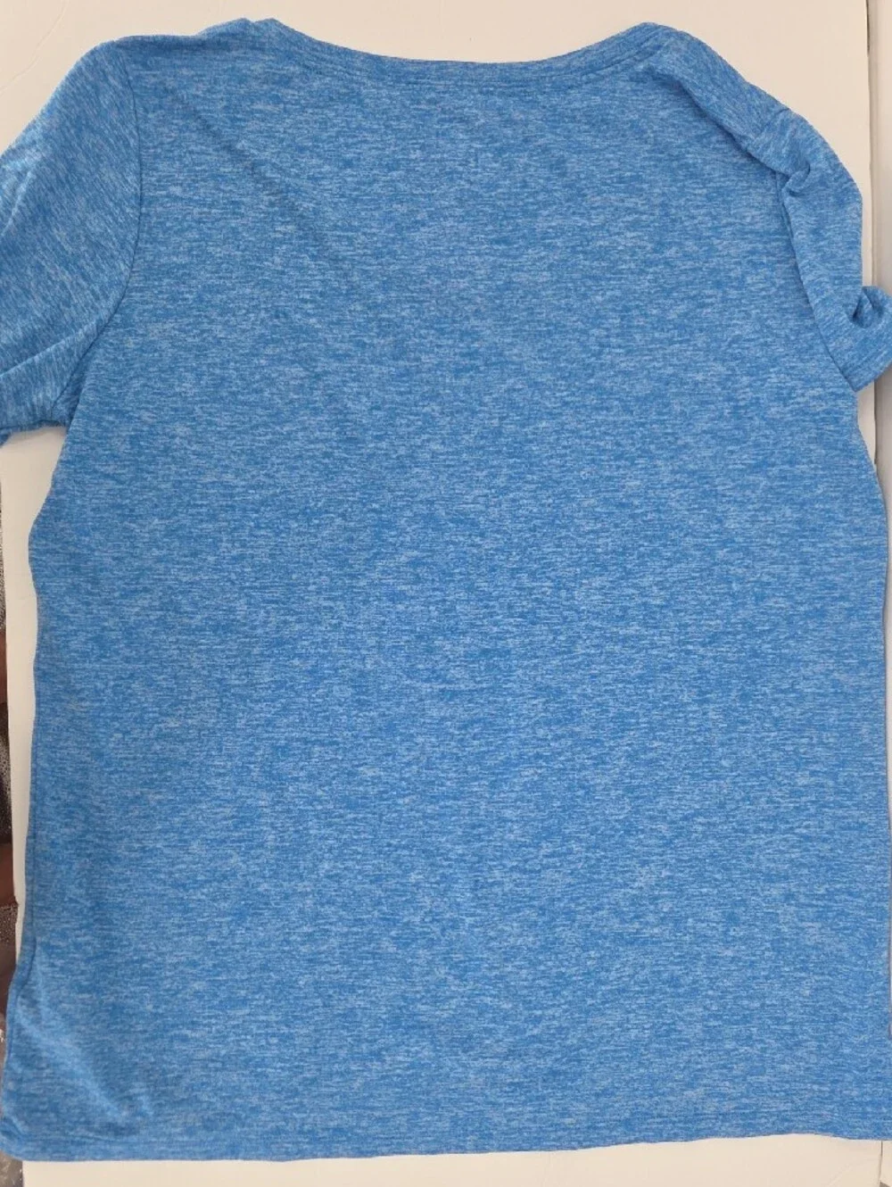 Nike Dri-FIT Heathered Blue Short Sleeve Tee