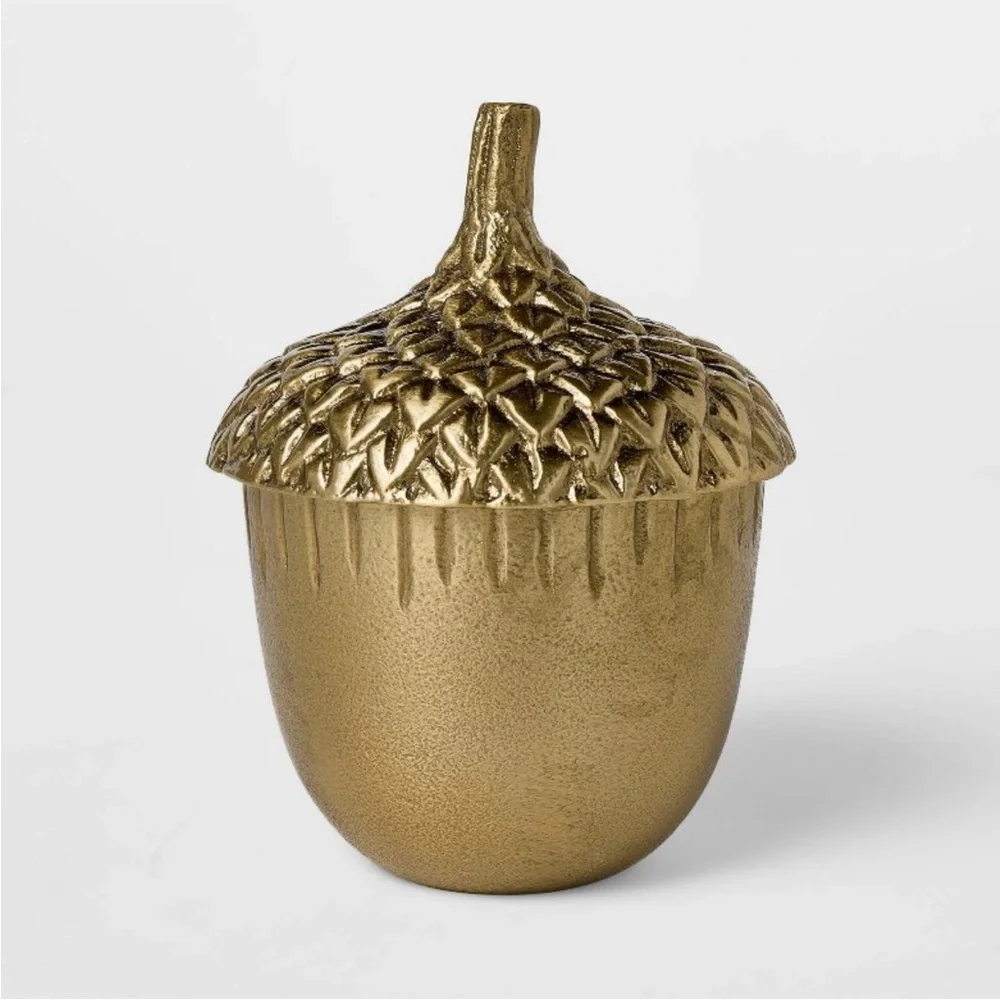 Cast Metal Acorn Canister - Threshold™ designed with Studio McGee