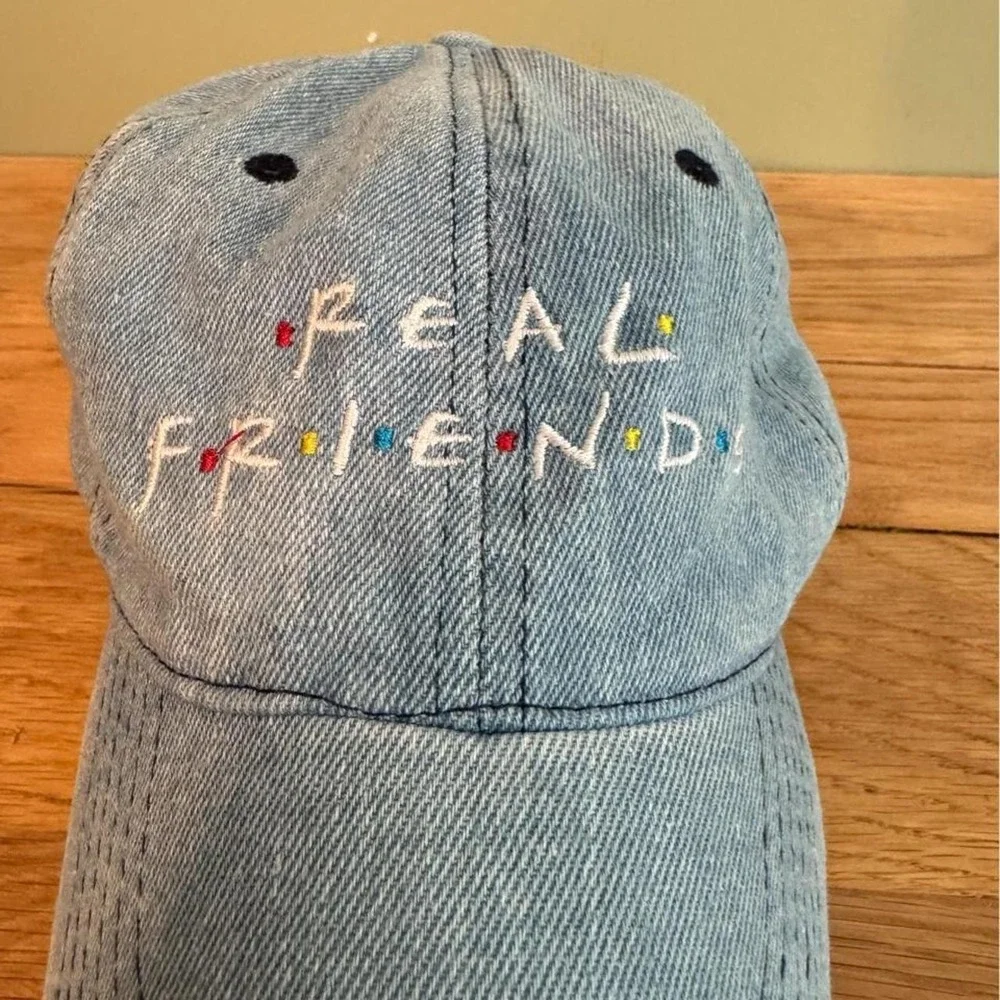 FRIENDS #denim embroidery real