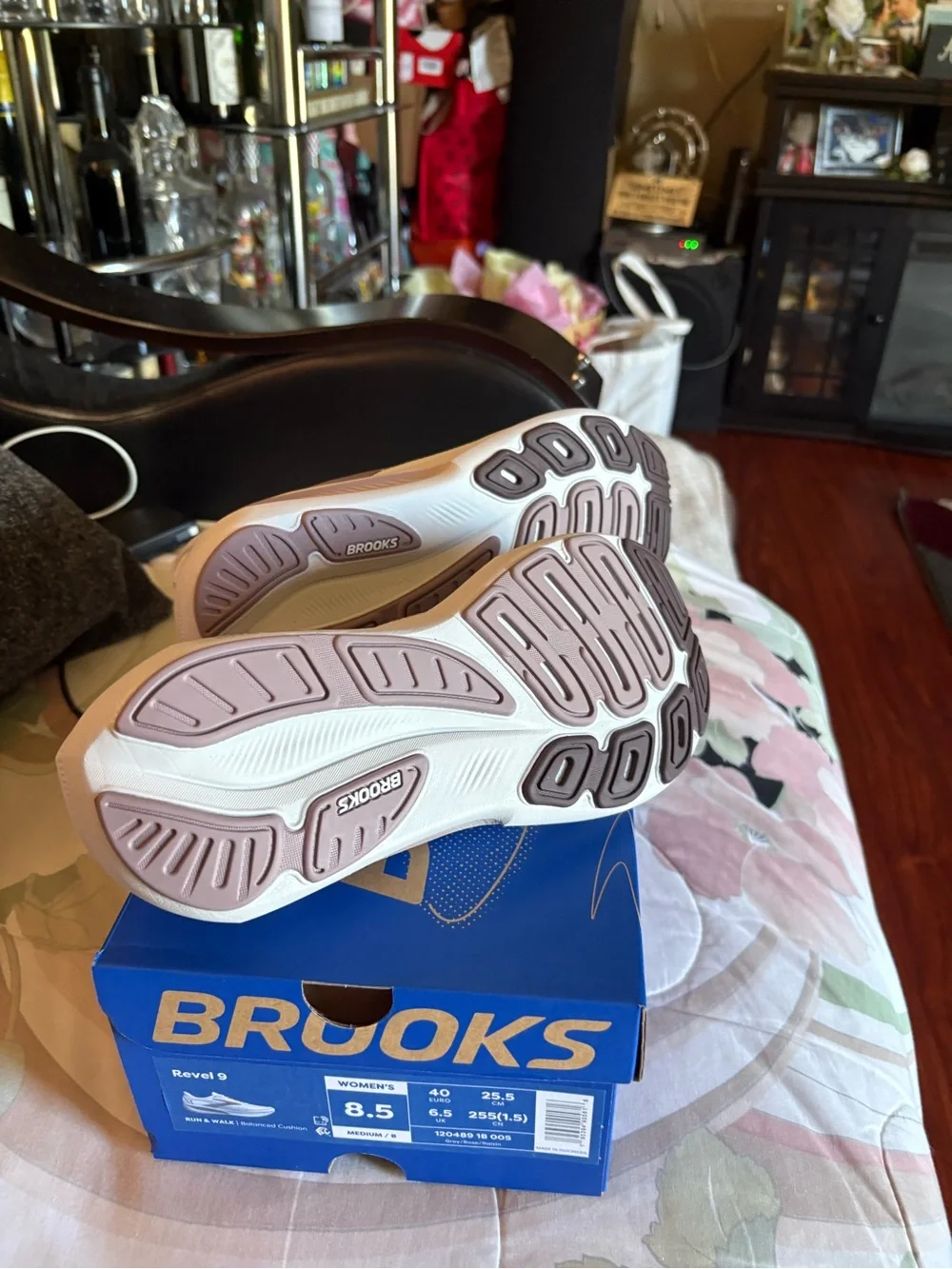 Brooks neutral beige