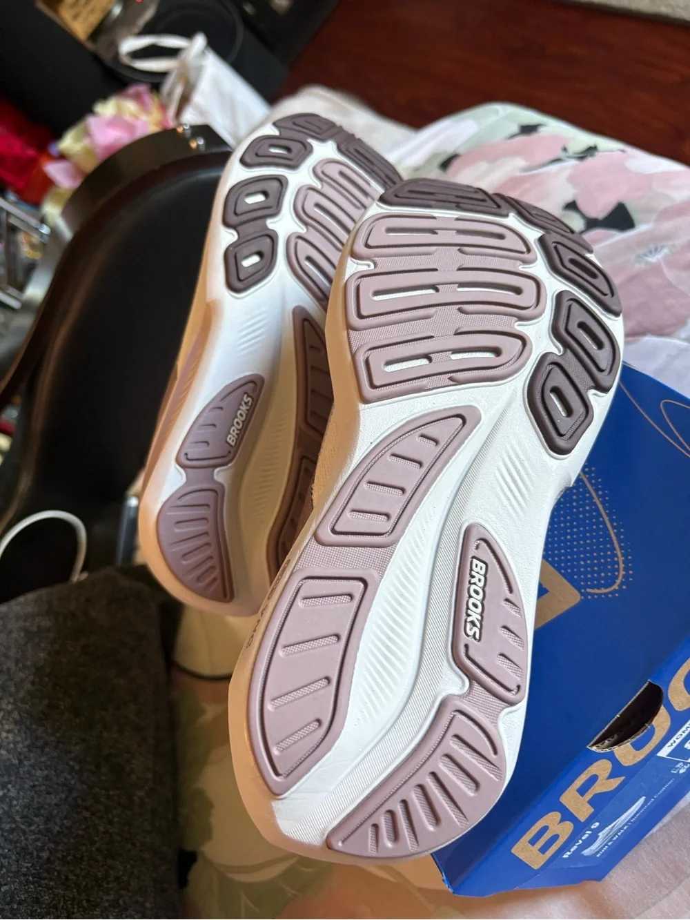 Brooks neutral beige