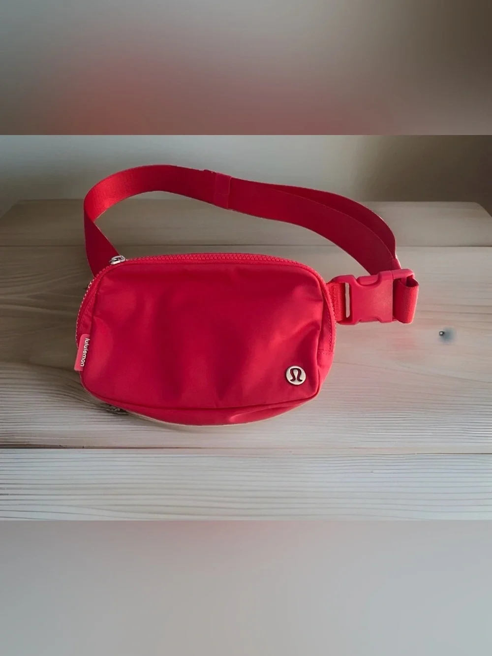 Lululemon Everywhere Belt Bag 1L Hot Pink Crossbody Waist Fanny Pack - EUC