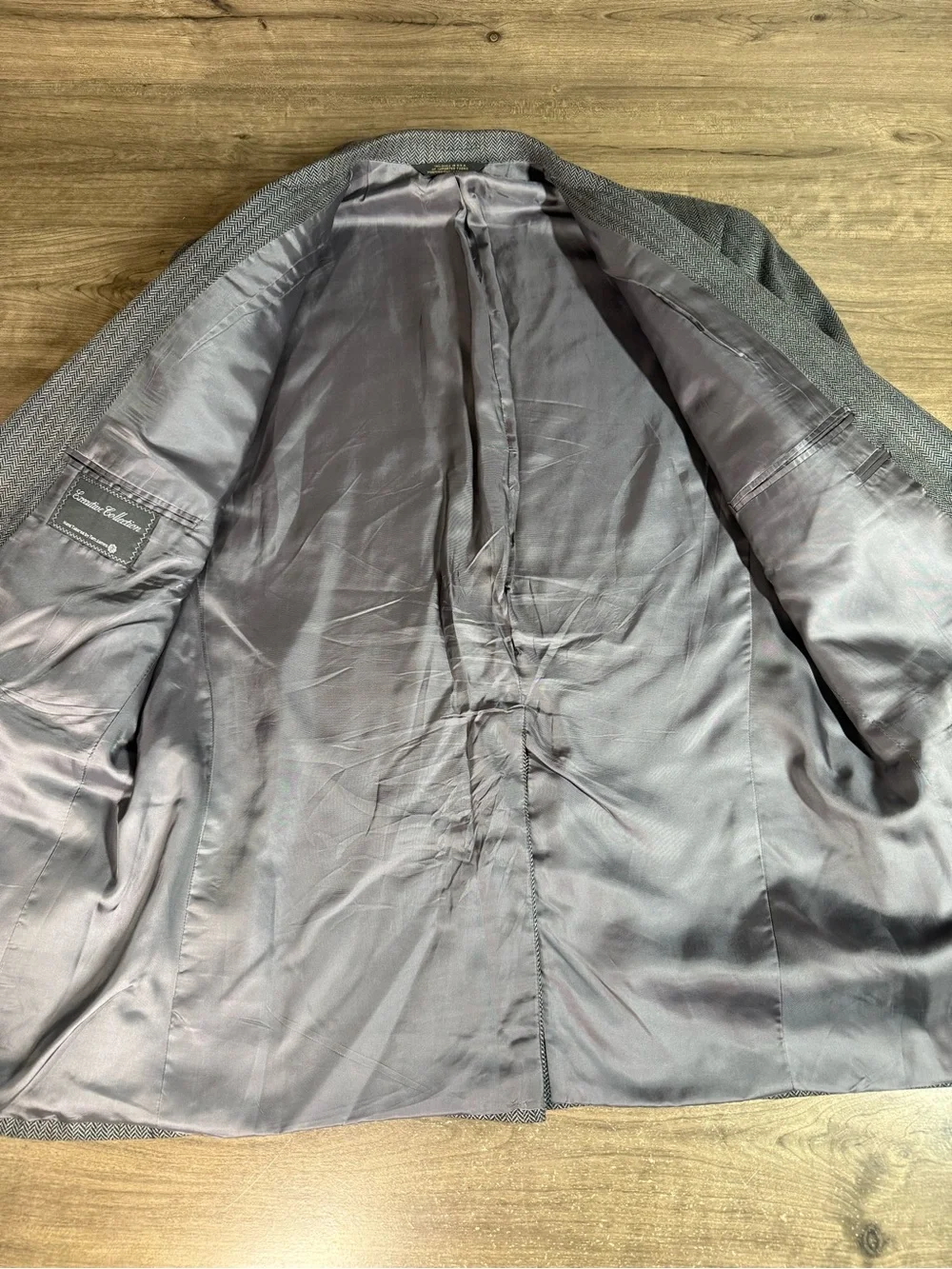 tom james lined blazer