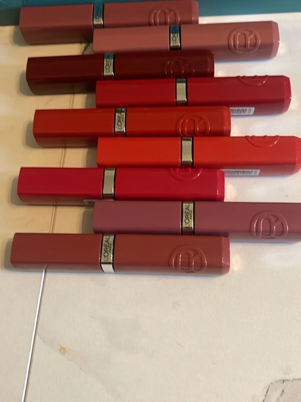 L'Oréal Color Riche Matte Lipsticks - Assorted Pinks & Reds.