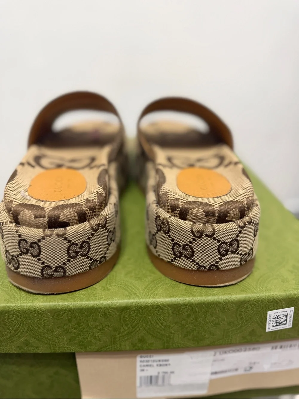 Gucci designer slide