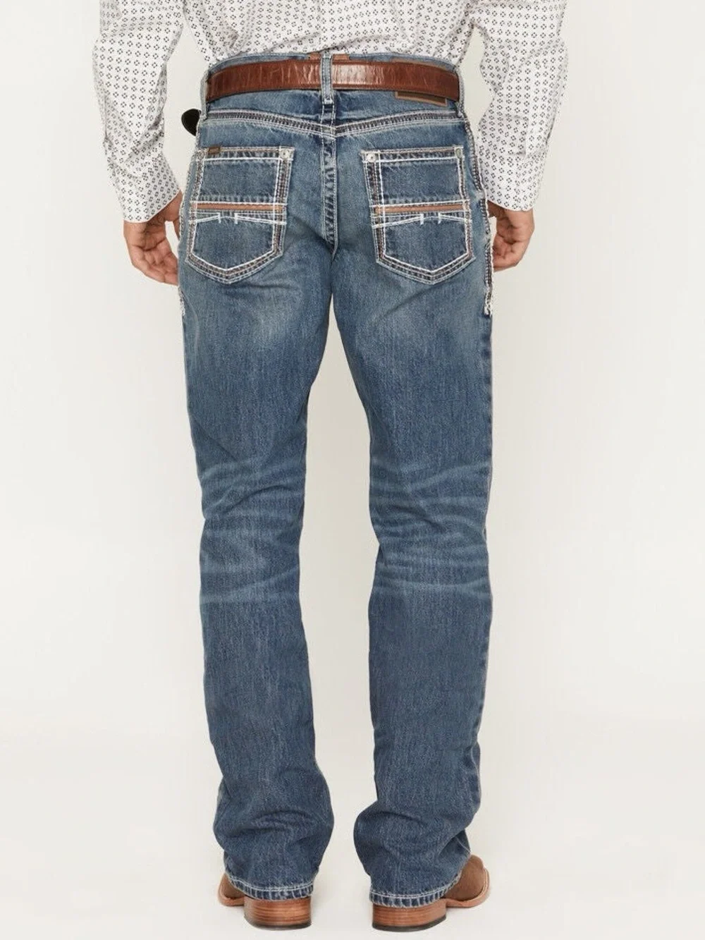 ARIAT MEN'S M4 COLTRANE DURANGO RELAXED BOOT CUT JEANS 34/30 WESTERN COUNTRY