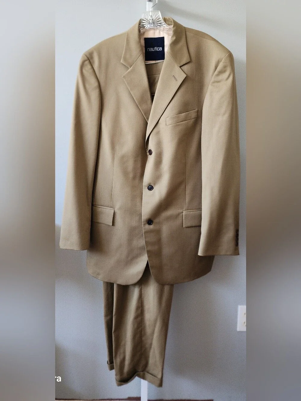 Nautica Men’s Tan Blazer and Trouser Suit