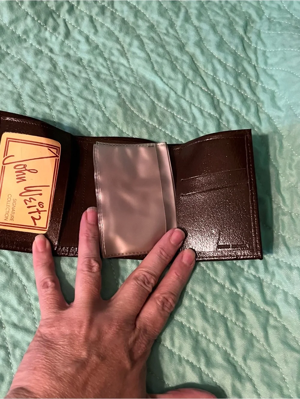 John Weitz classic brown
