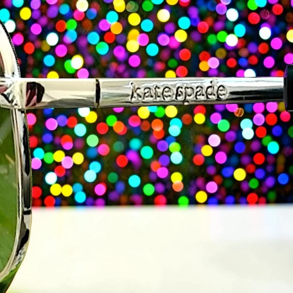 Kate Spade Women's Emmaline/S J5GHA Gold Aviator Sunglasses NEW IN BAG 57mm