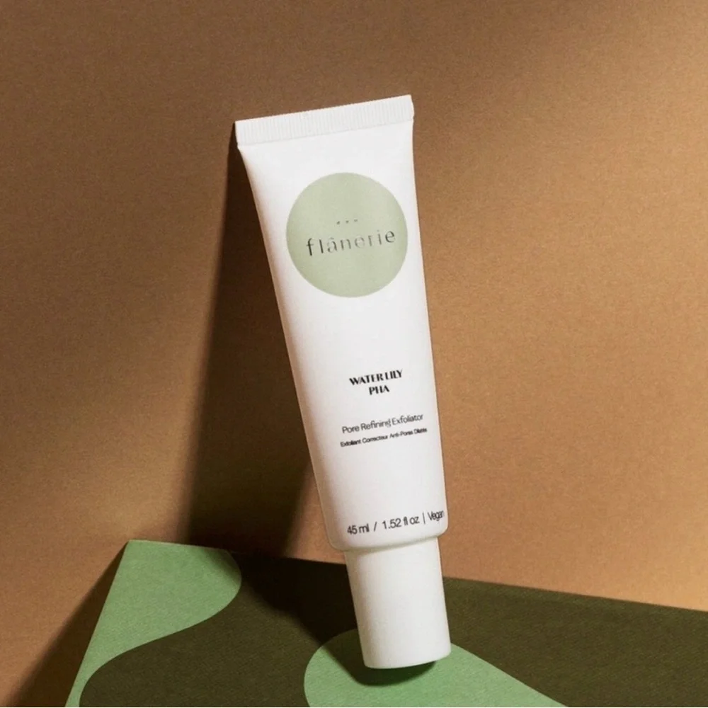 Flanerie Water Lily PHA Pore Refining Exfoliate Vegan 1.52 Oz NEW