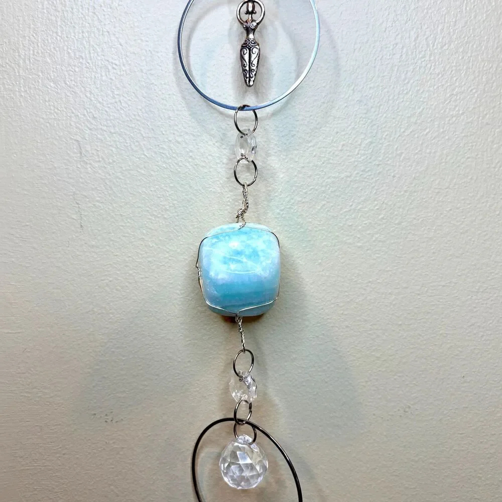 Unbranded blue calcite