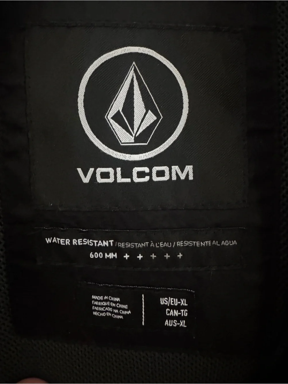 Volcom lightweight hooded