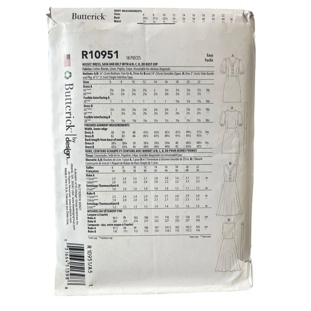 Butterick craft timeless