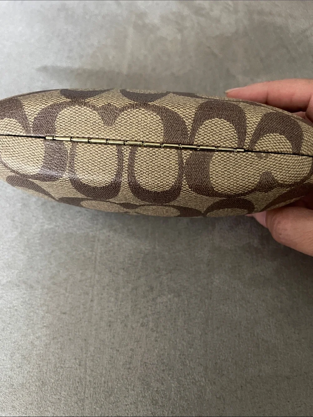 Coach hard shell