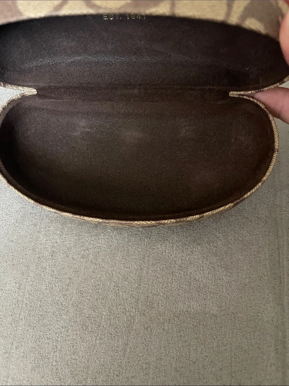 Coach hard shell