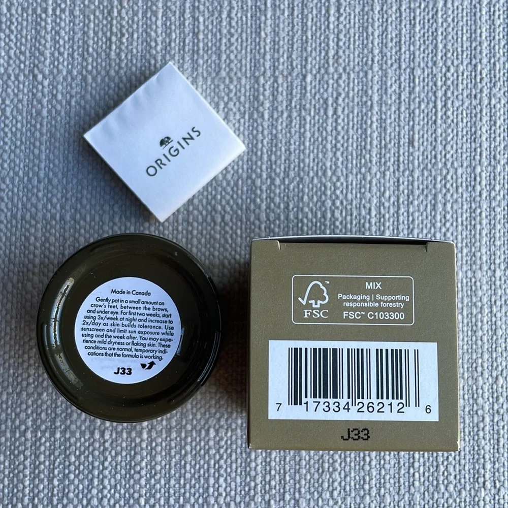 Origins brand new
