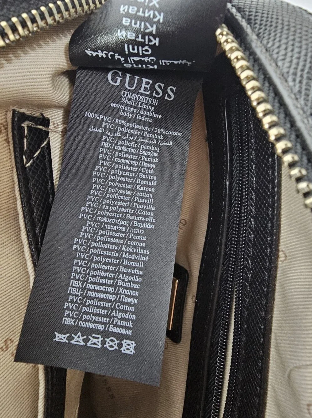 Guess black carys