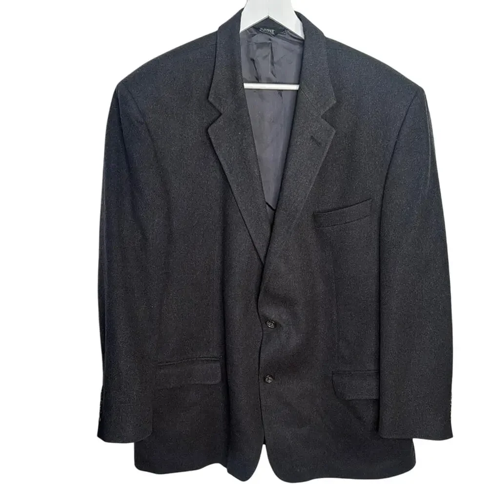 Pavone Men’s Made in Canada 100% Cashmere Soft Jacket Blazer Sz 48 Regular