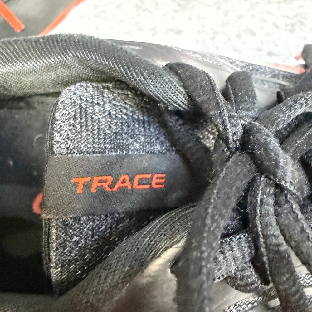 Brooks Trace 2 Mens Running Shoes Black Orange Road Sneakers 1103881D048