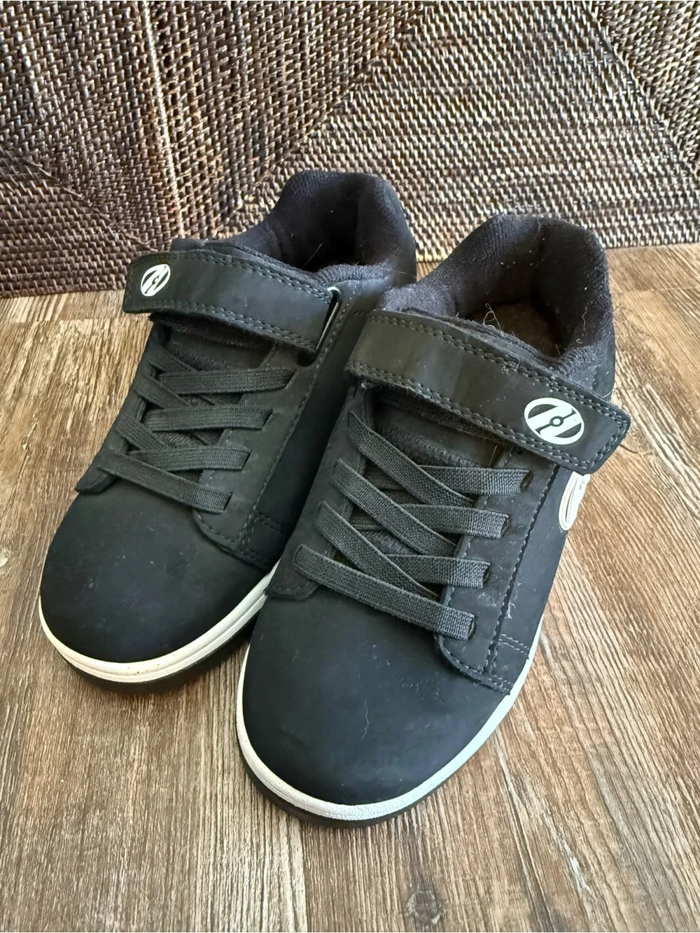 HEELYS DUAL UP X2 HOOK & LOOP FASTENER SKATE SHOES Youth Size 2