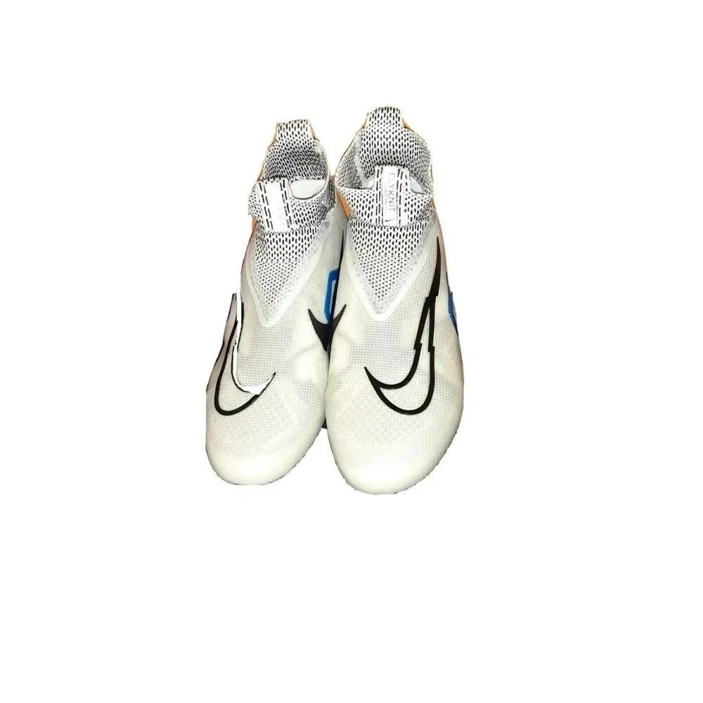 Nike Alpha Menace Elite 3 Football White Game Royal CT6648-101 Men's Size 9