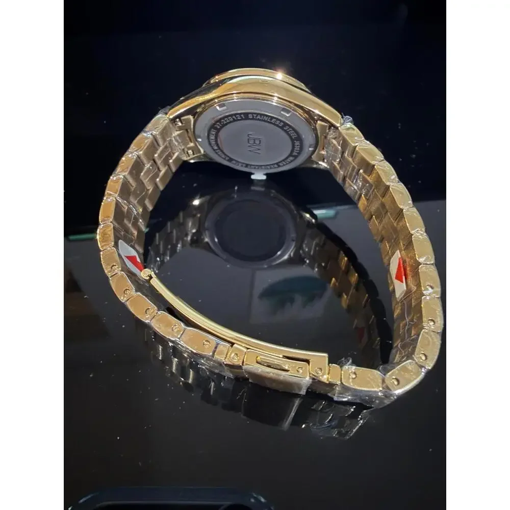 JBW Cristal 34 Women's Gold Tone PVD Diamond/Crystal Watch