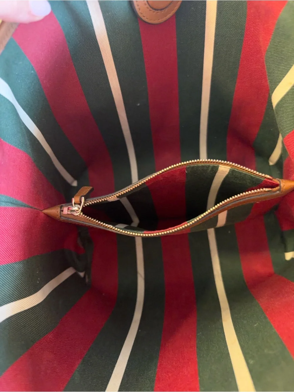 Gucci brown hardware monogram