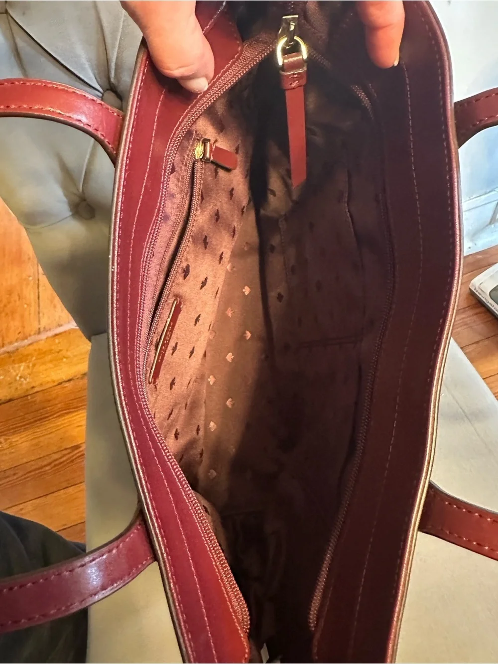 kate spade sophisticated burgundy