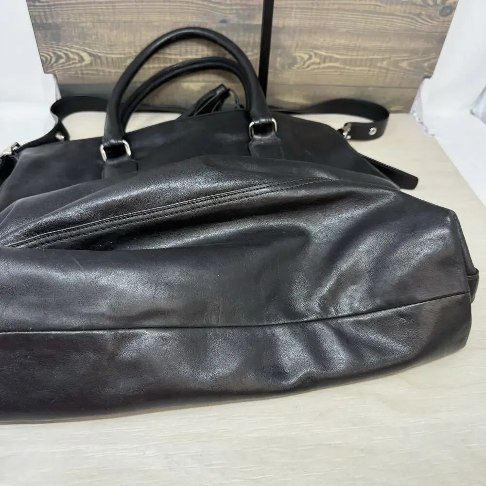Coach Legacy Rory 19892 Black Leather Satchel Purse Shoulder Bag