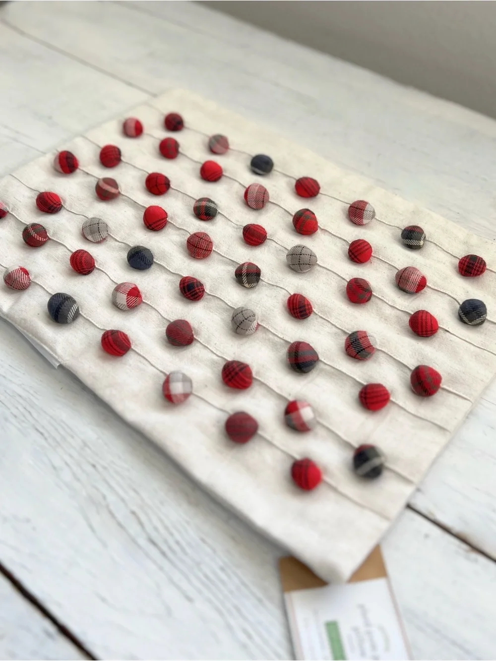 Pottery Barn festive cream