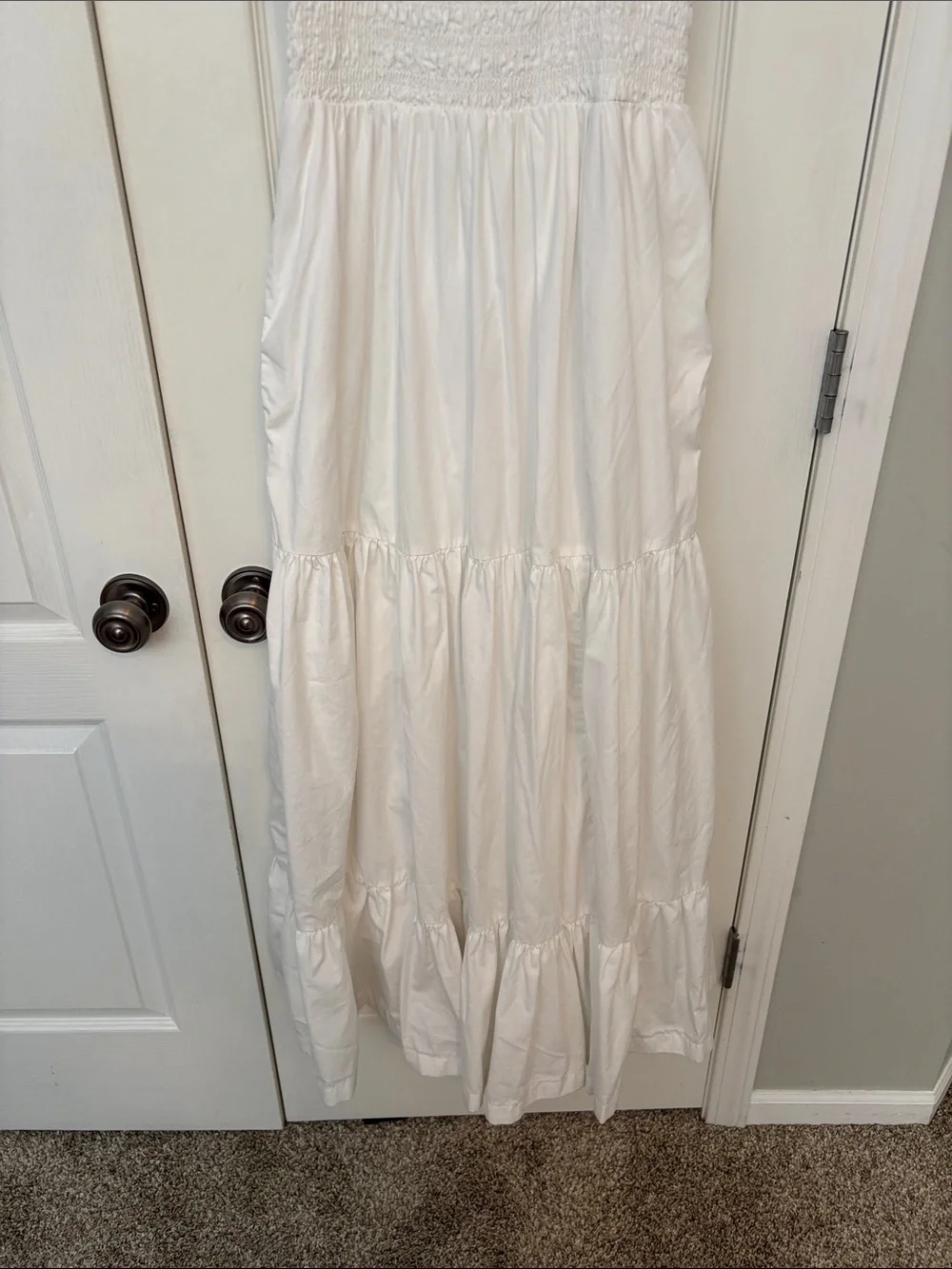 Abercrombie & Fitch smocked bodice