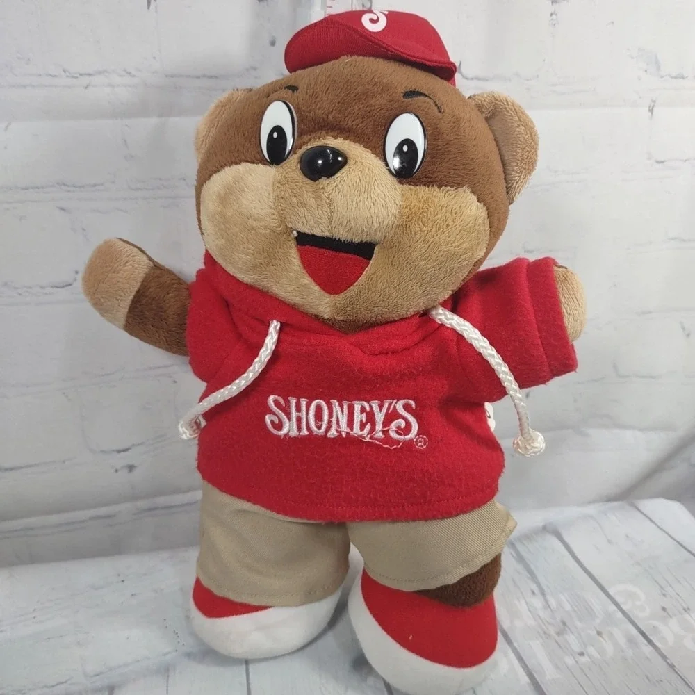 Shoney's Restaurant Shoney Bear Plush 12