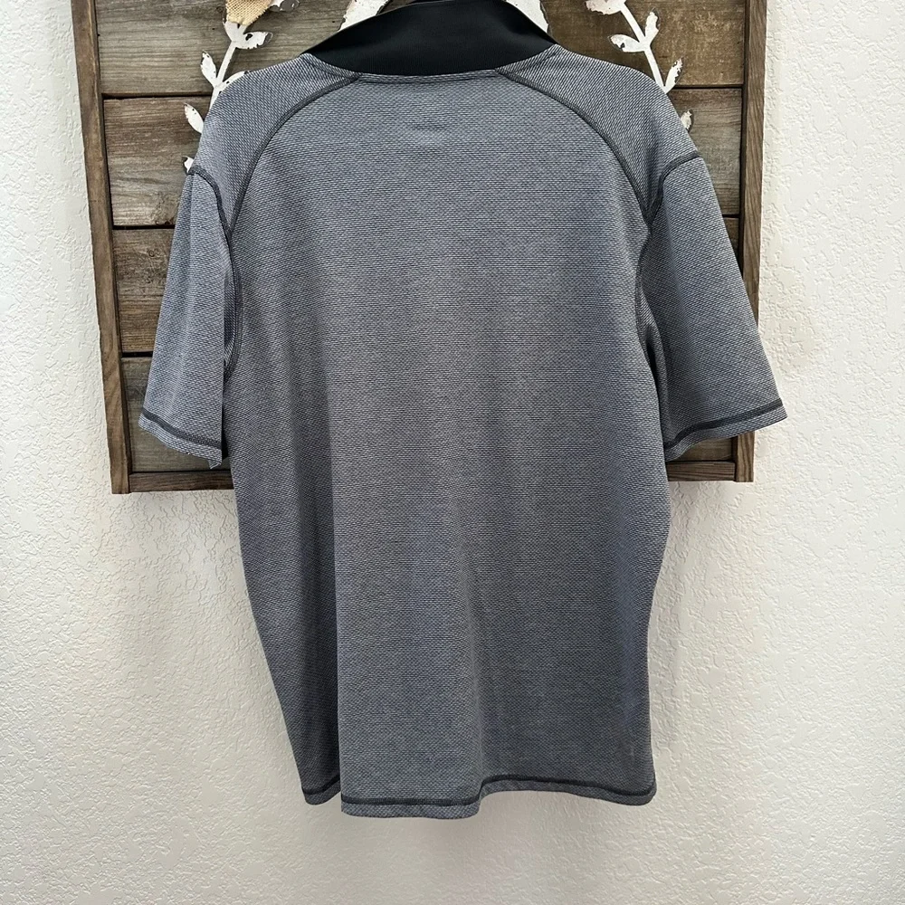 The North Face gray flashdry‎ polo shirt men’s size XL