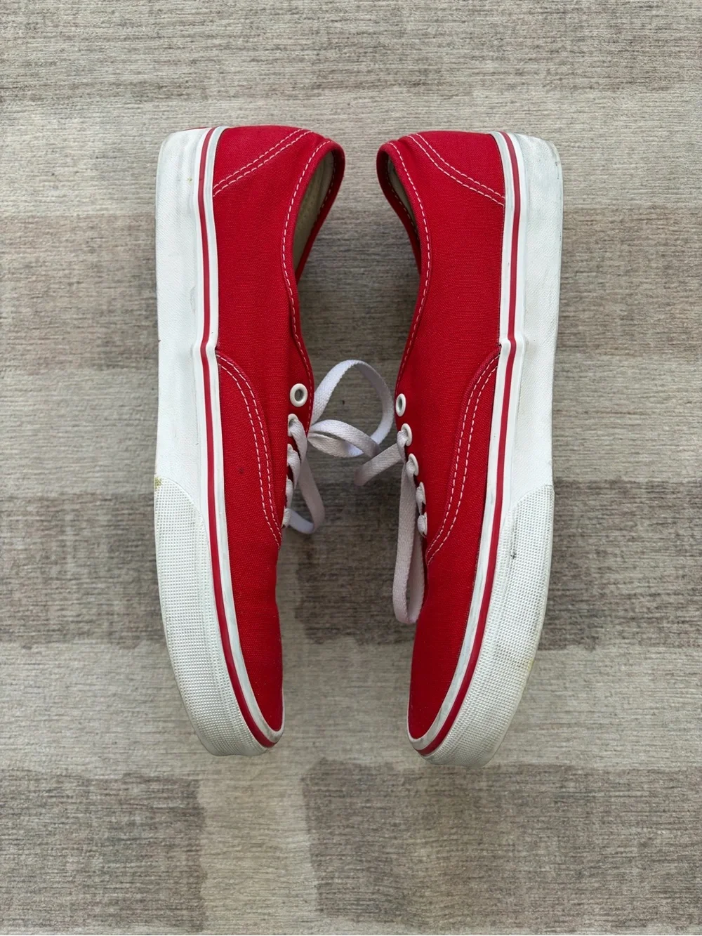 Vans laces small rubber