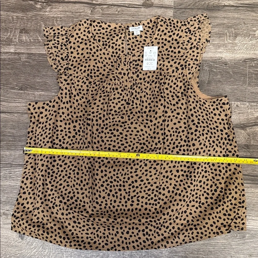 J. Crew sleeveless tan