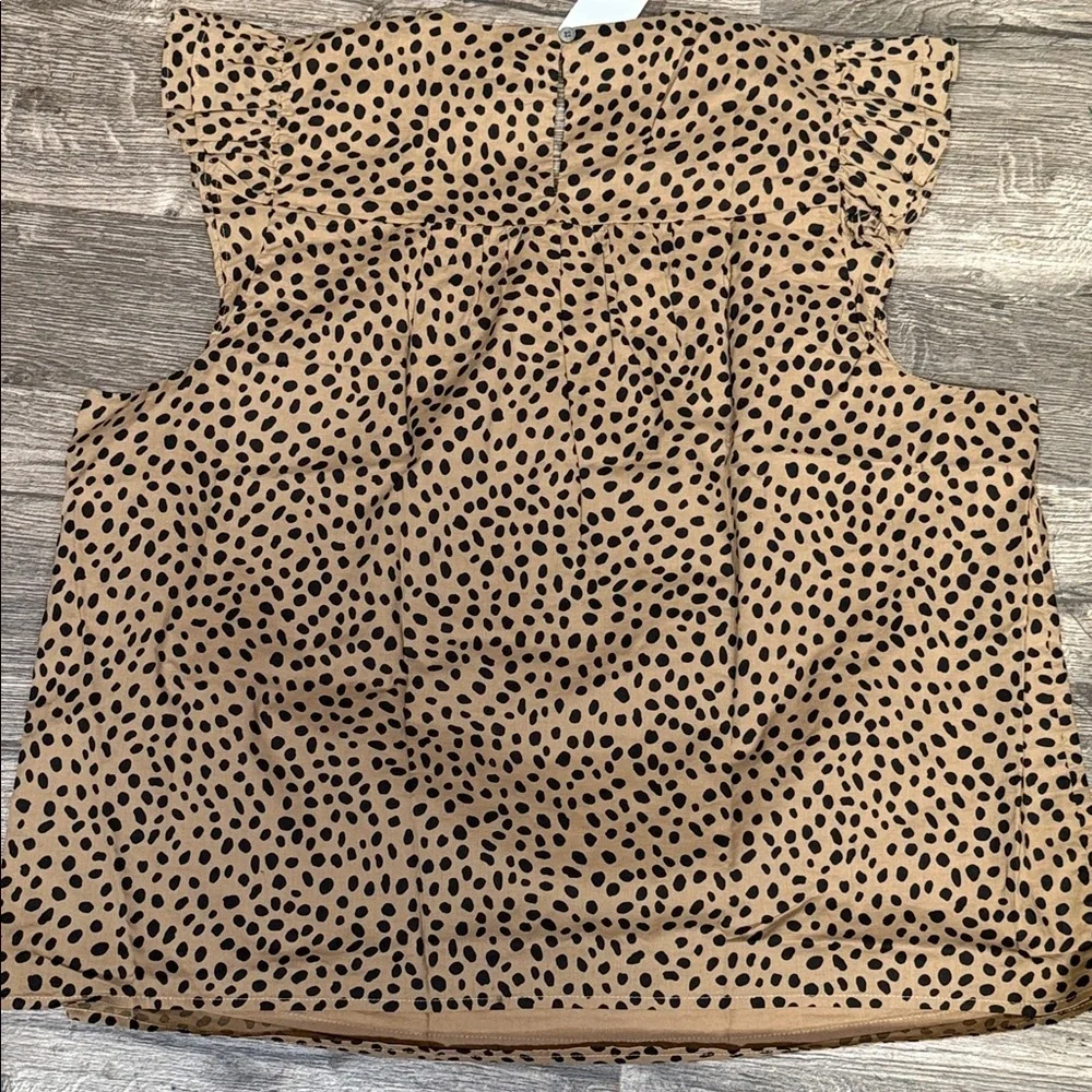 J. Crew sleeveless tan