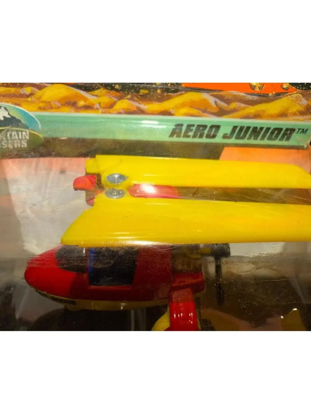 Matchbox Aero Junior 1999 Series 19 Diecast Toy New Sealed Red Yellow #95
