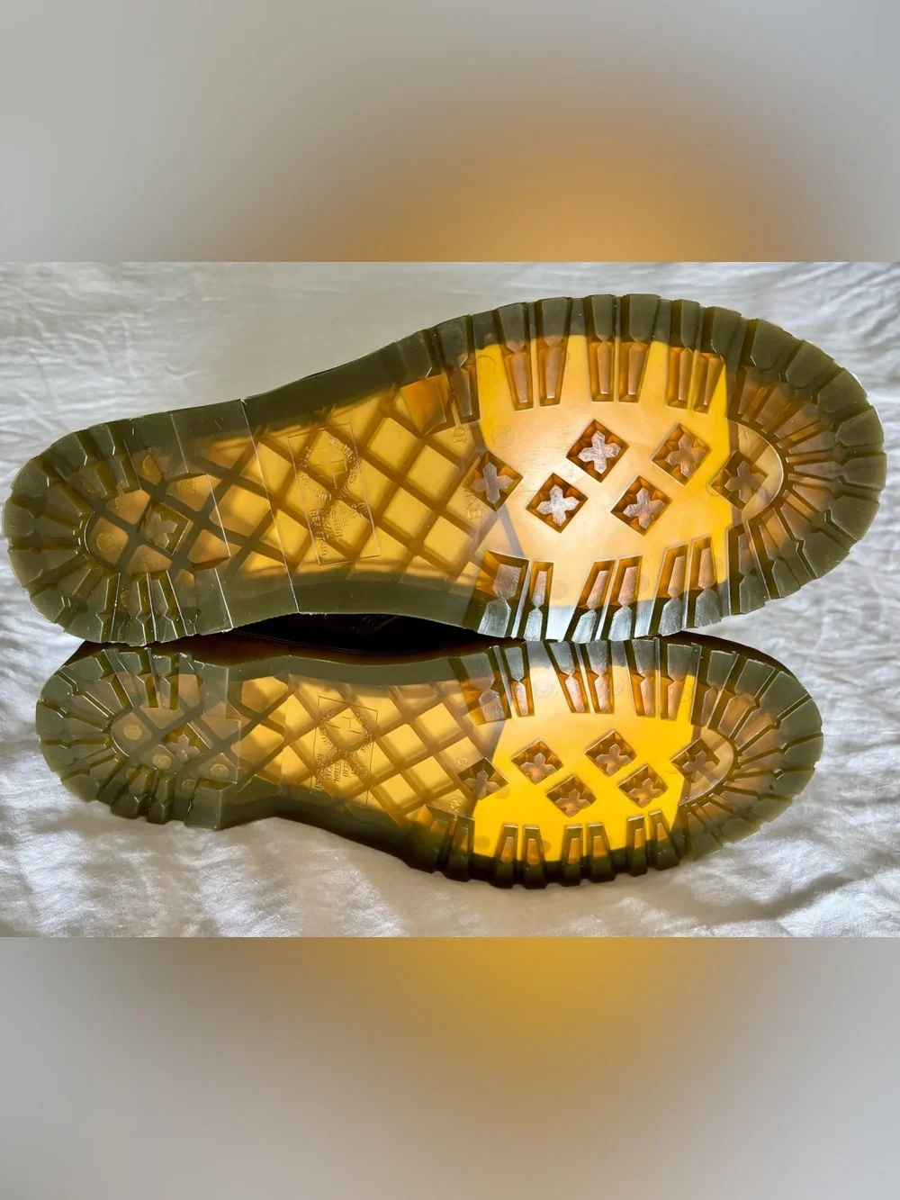 Dr. Martens brown greasy