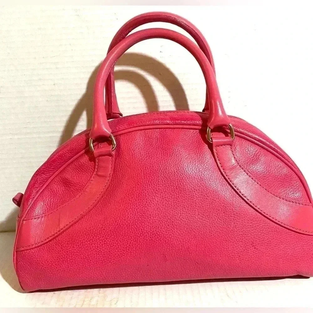 Longchamp pink leather