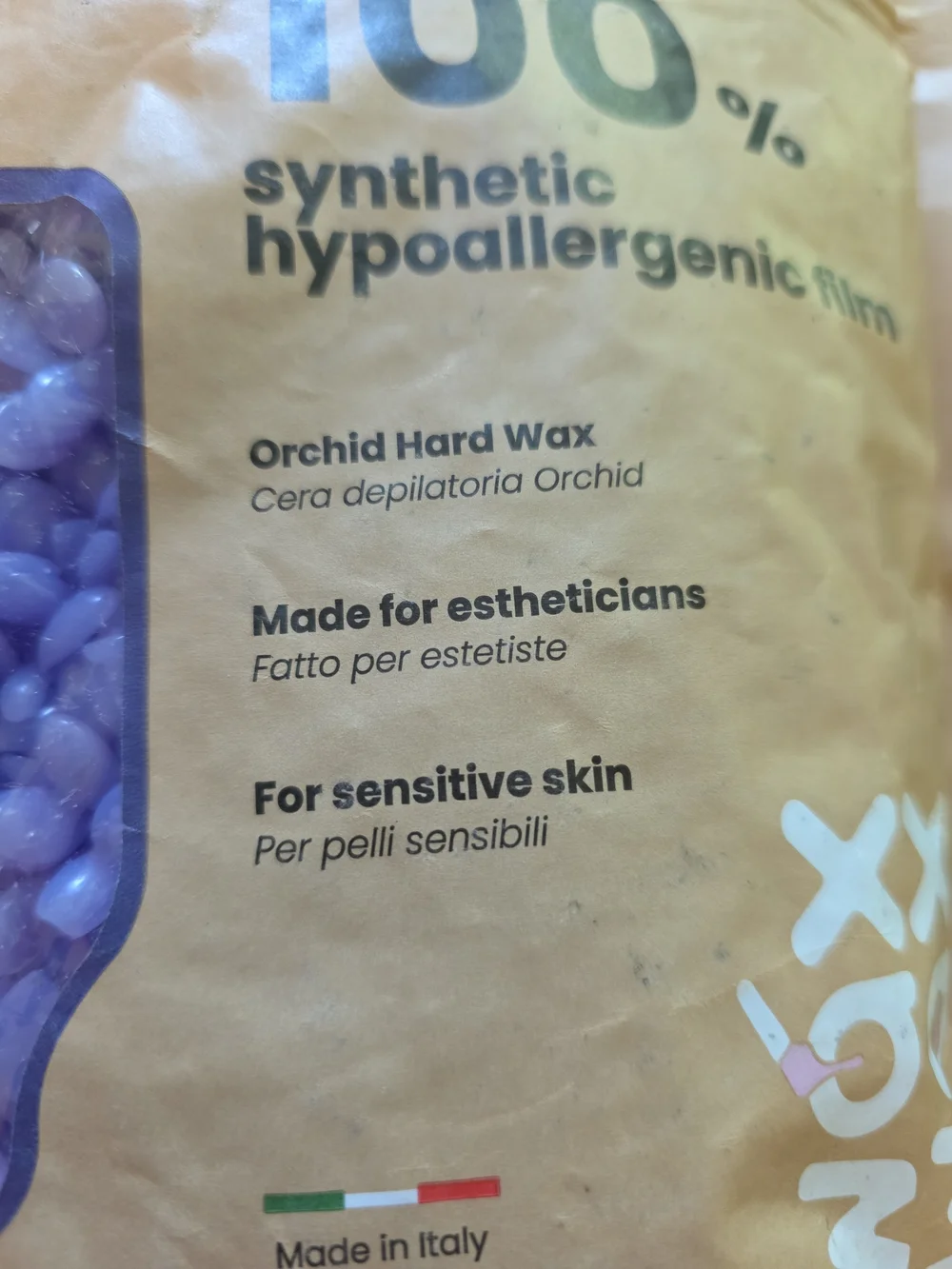 wax wax gentle orchid
