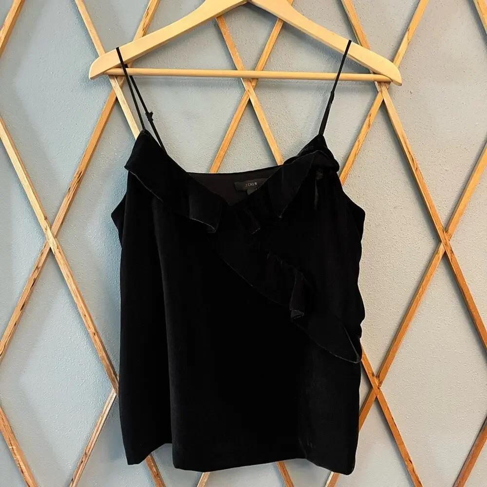 J. Crew Velvet Tank Top