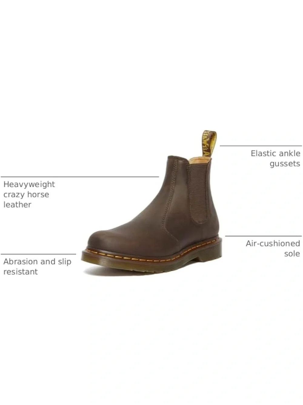 Dr. Martens crazy oil