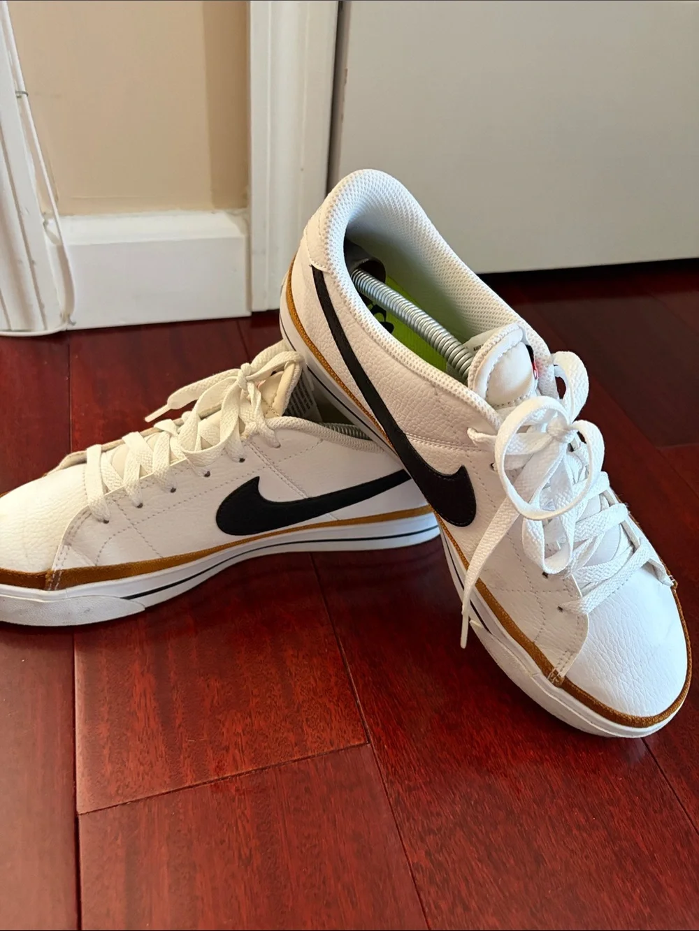 Nike leather street top