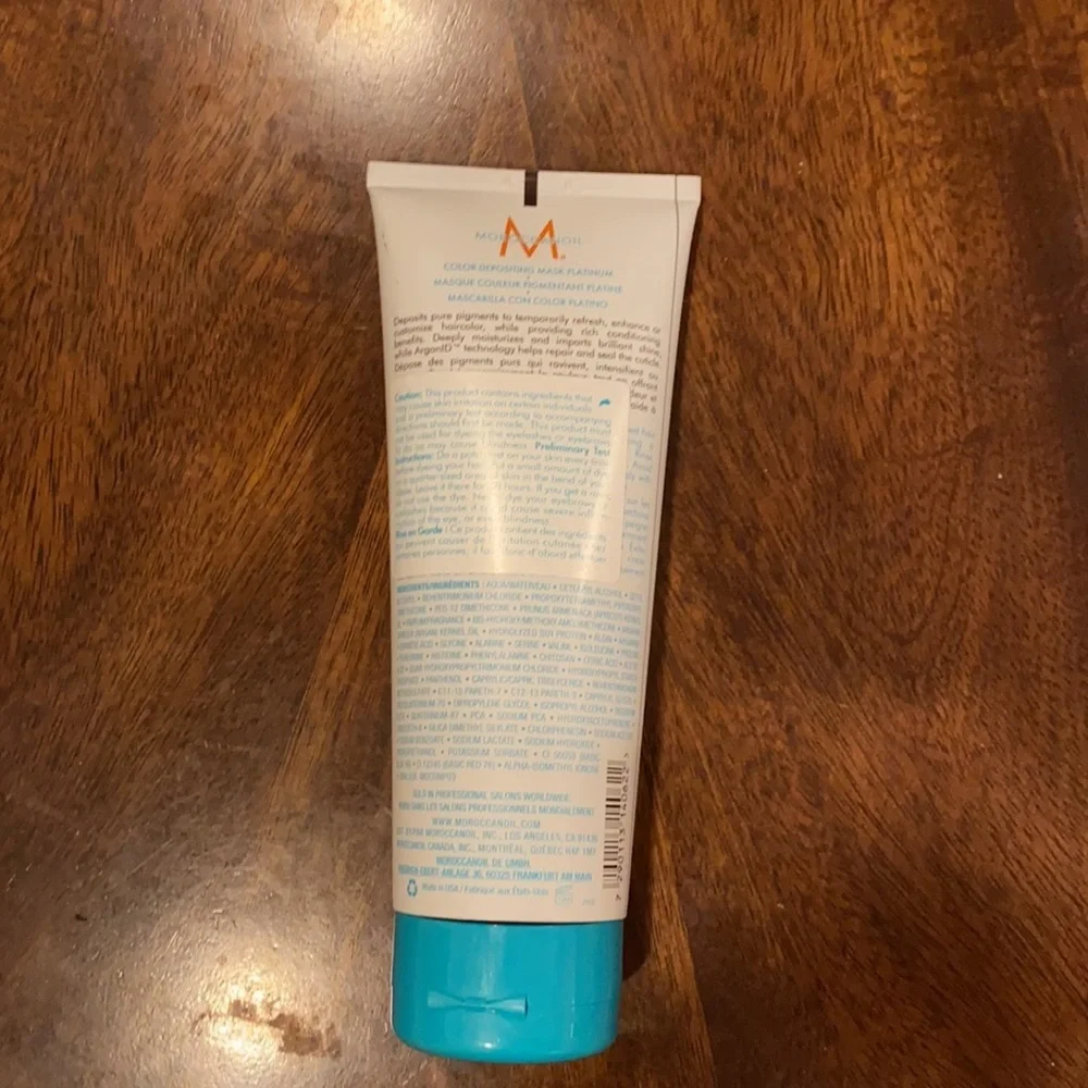 Moroccanoil depositing mask