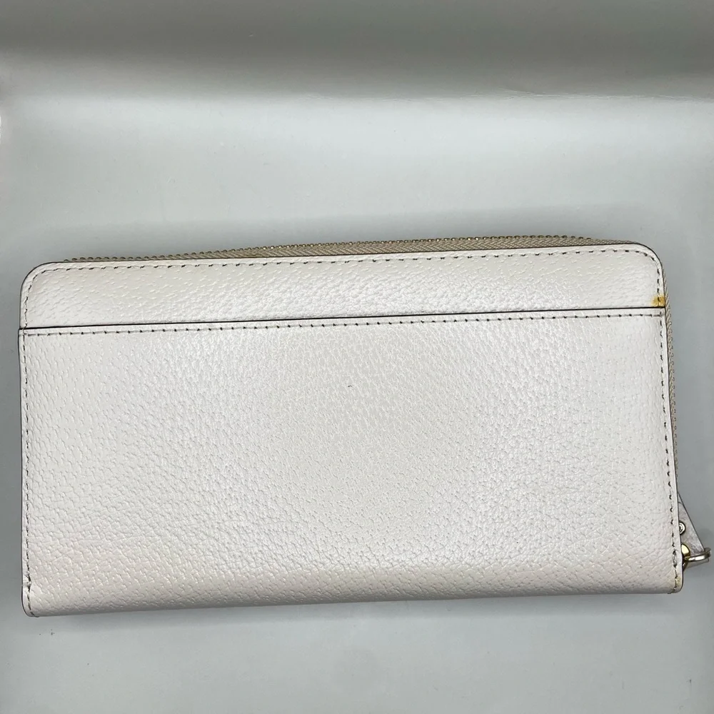kate spade cream leather