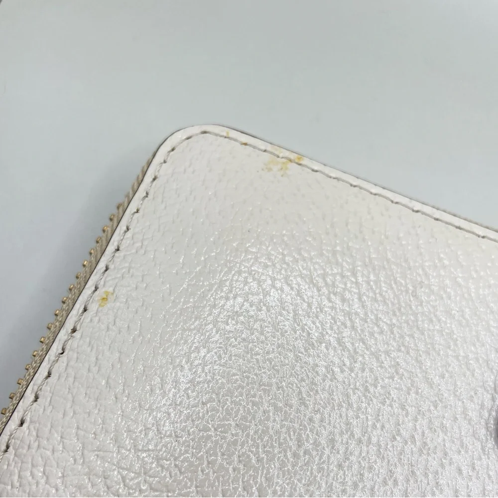 kate spade cream leather