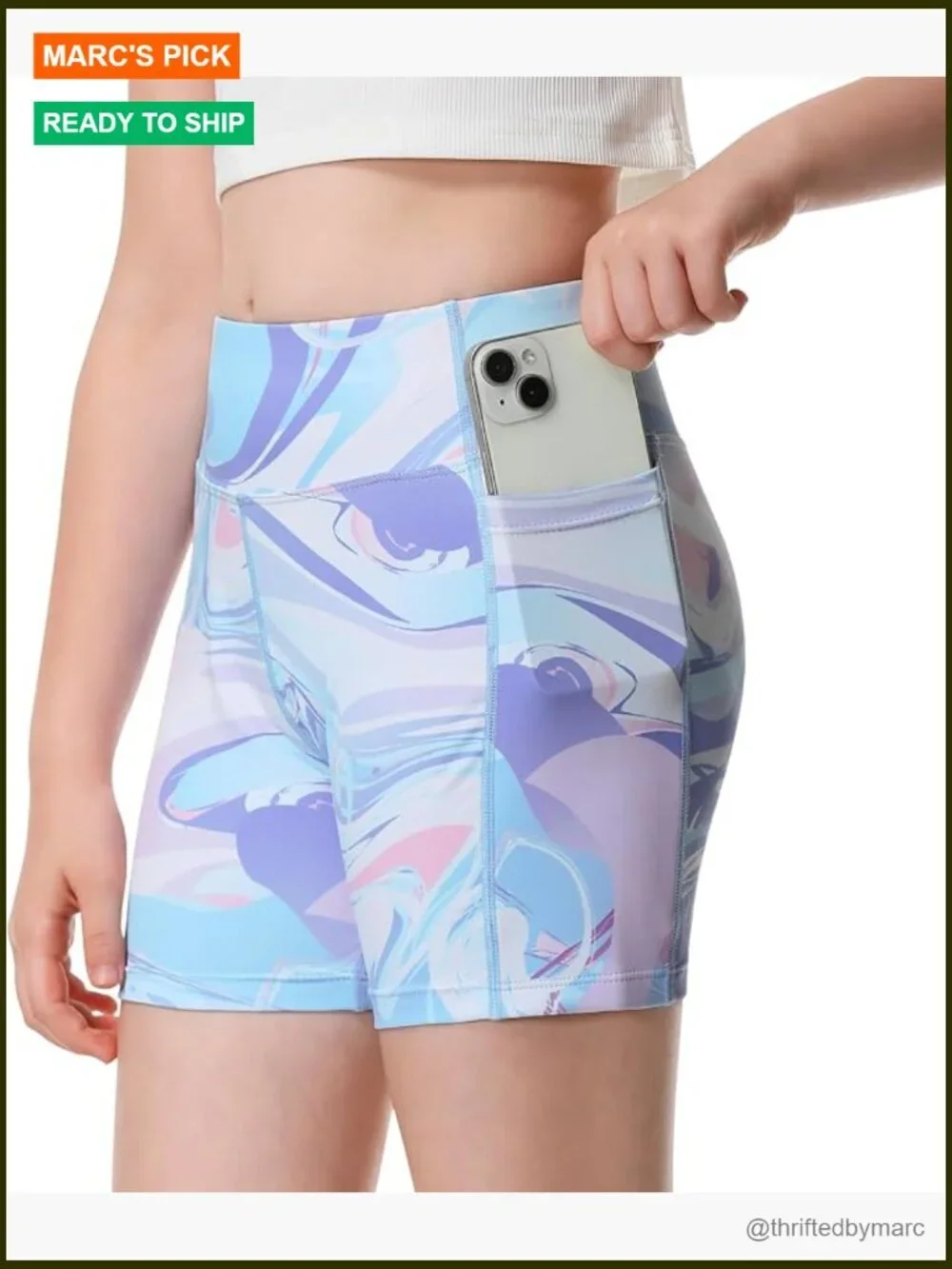 Girls Volleyball Biker Dance Shorts Youth Spandex Yoga Shorts Kids Athletic