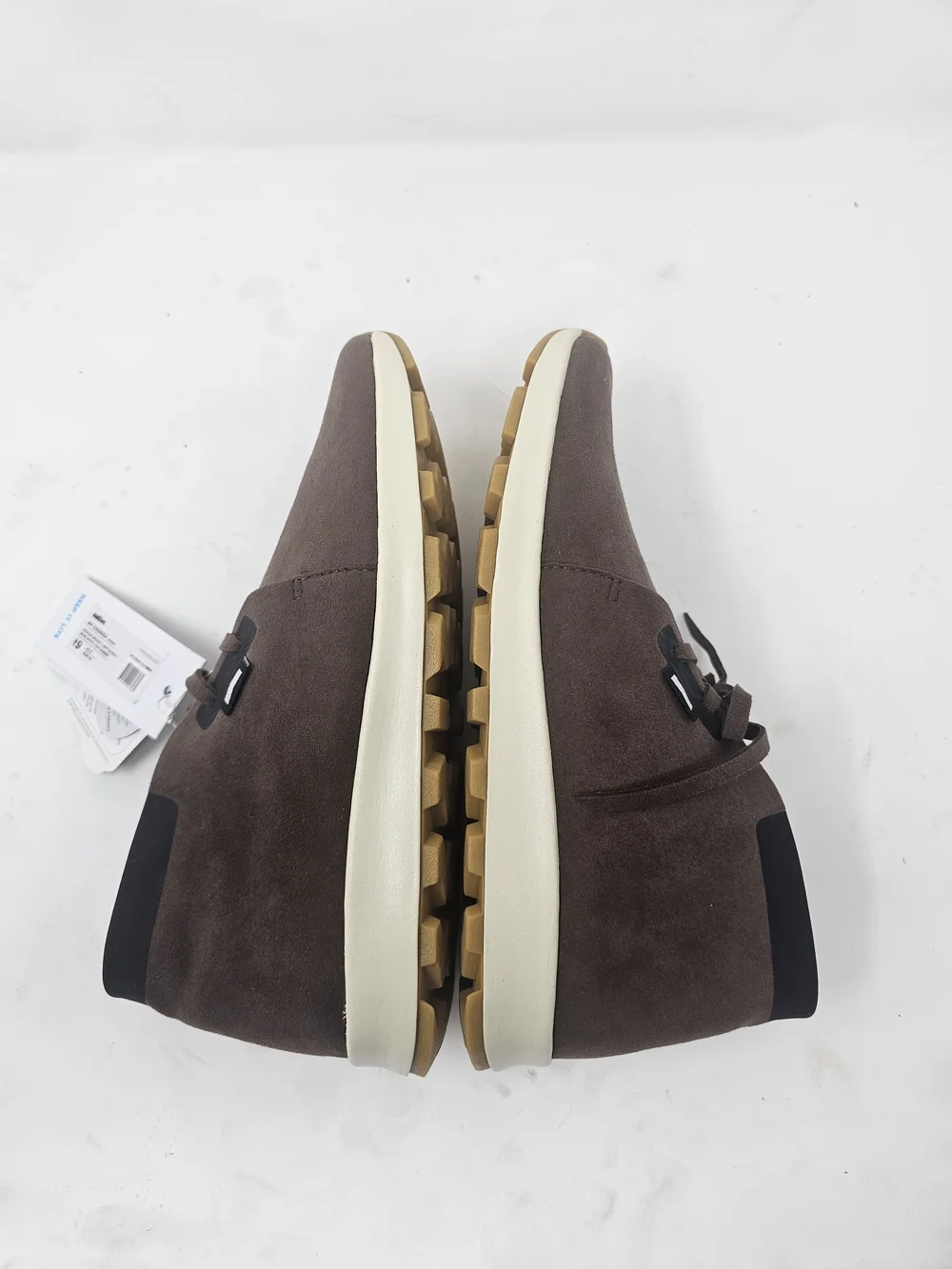native Men's AP Hydro Chukka Boot, howler Brown/Jiffy Black/Bone White 9 M US
