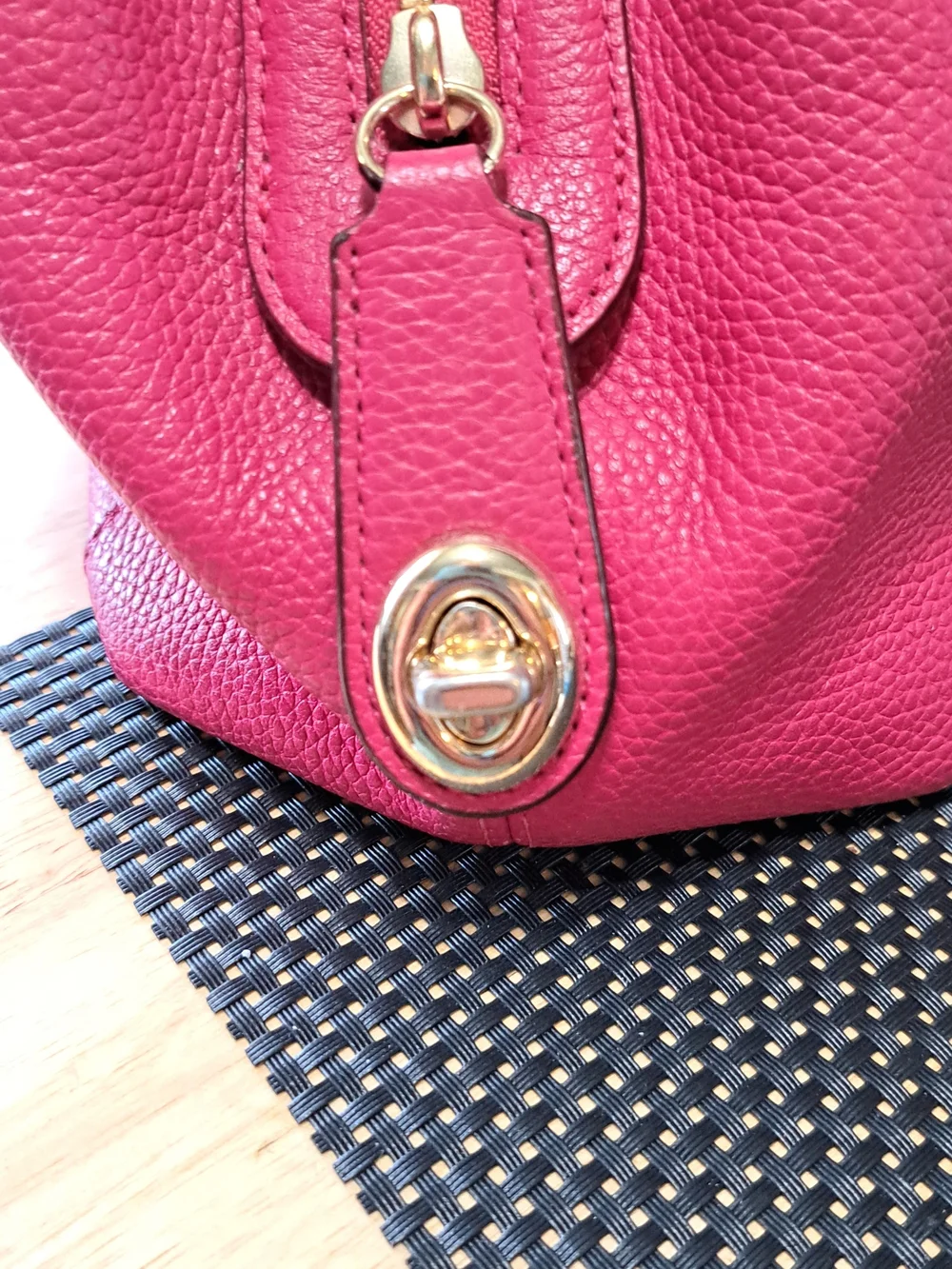 Coach use pink